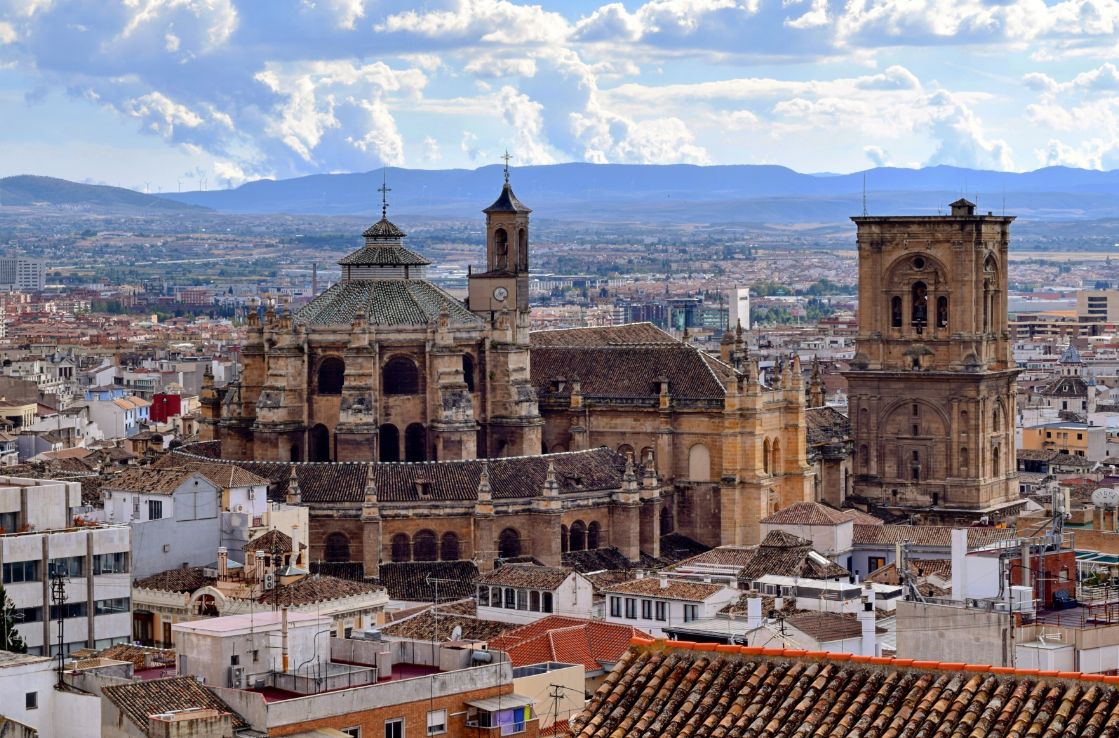 vista de Granada, España